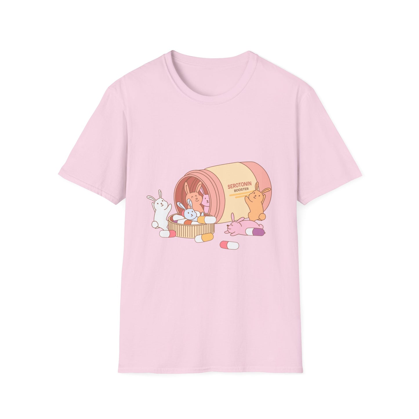 Serotonin Booster , Unisex Softstyle T-Shirt.