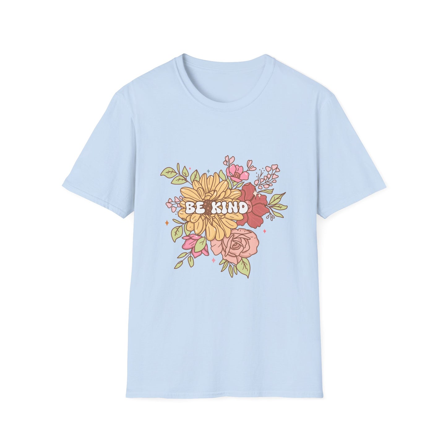 Be Kind , Unisex Softstyle T-Shirt.