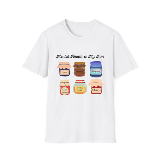 Mental Health is My Jam Unisex Softstyle T-Shirt