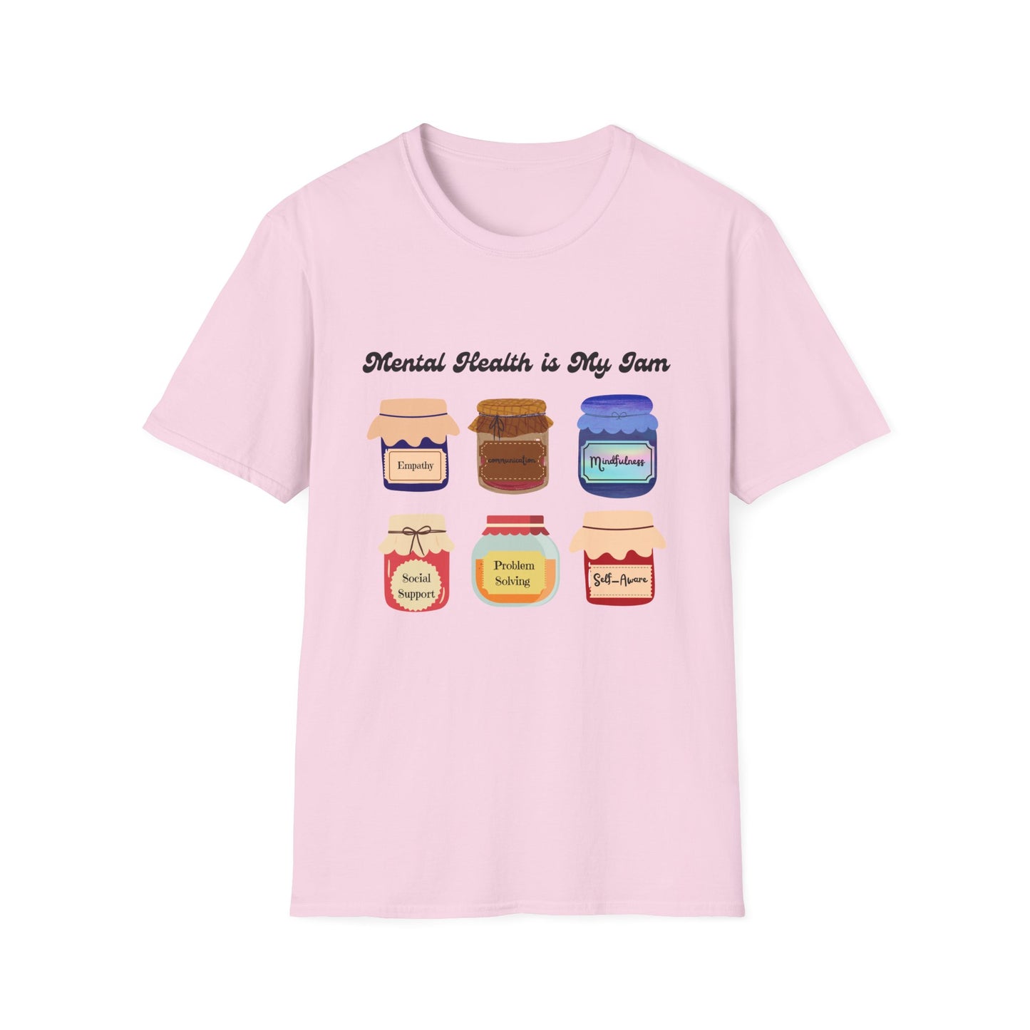 Mental Health is My Jam Unisex Softstyle T-Shirt