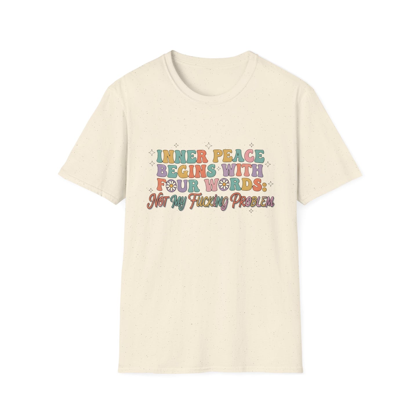 Inner Peace , Unisex Softstyle T-Shirt.
