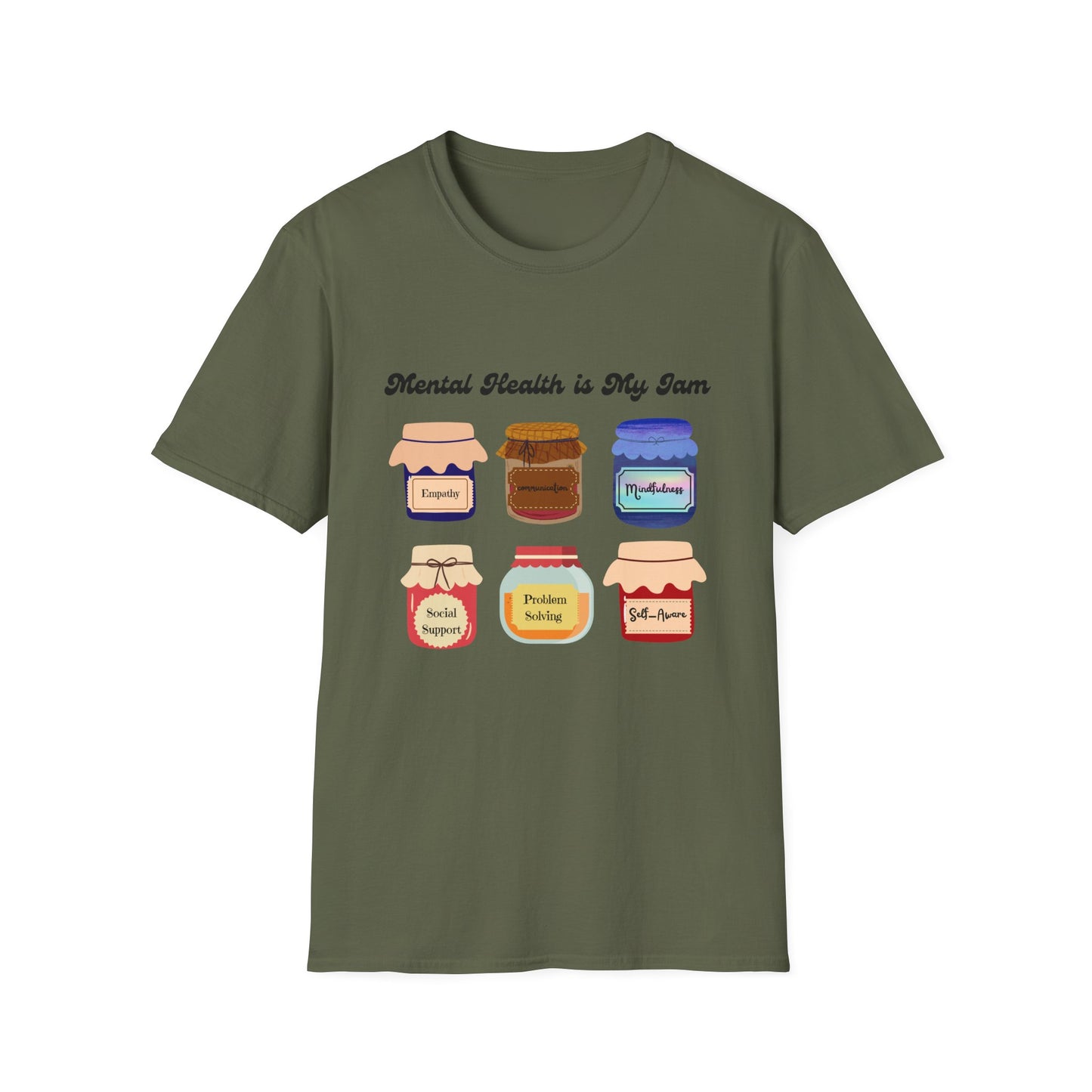 Mental Health is My Jam Unisex Softstyle T-Shirt