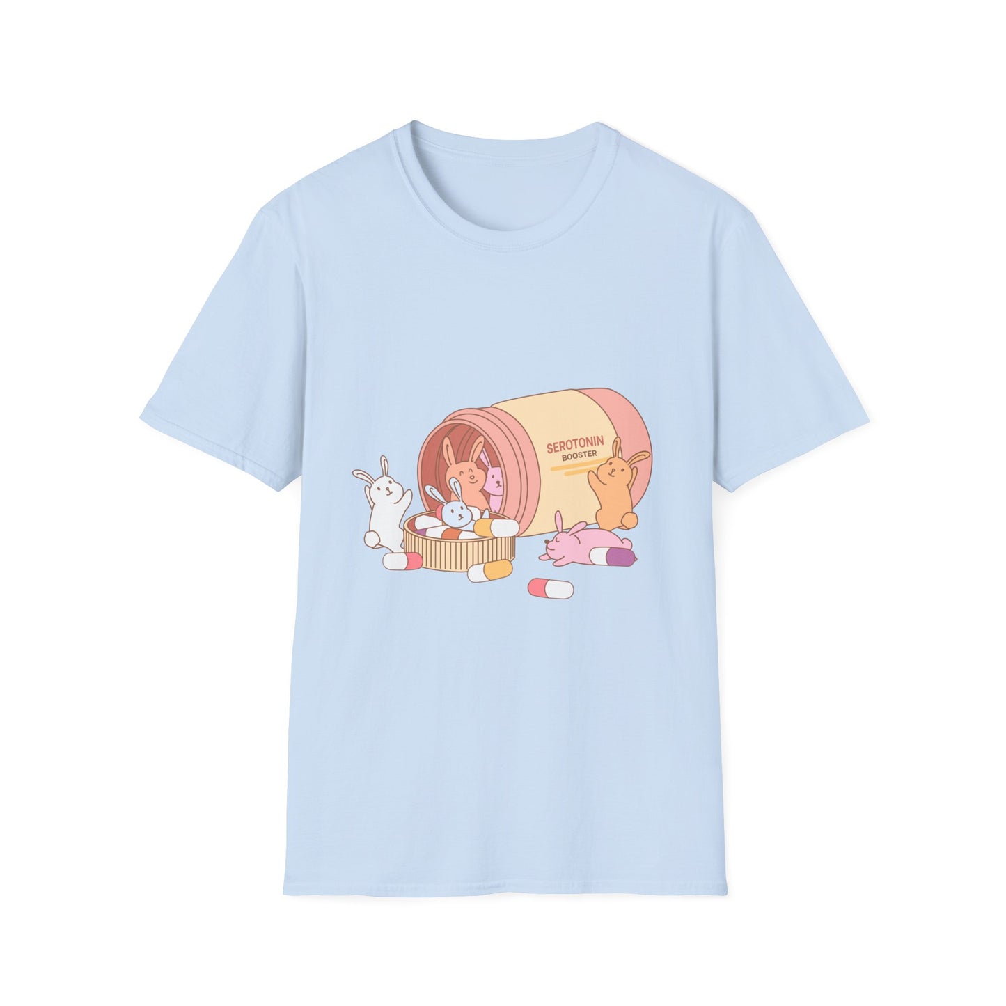 Serotonin Booster , Unisex Softstyle T-Shirt.