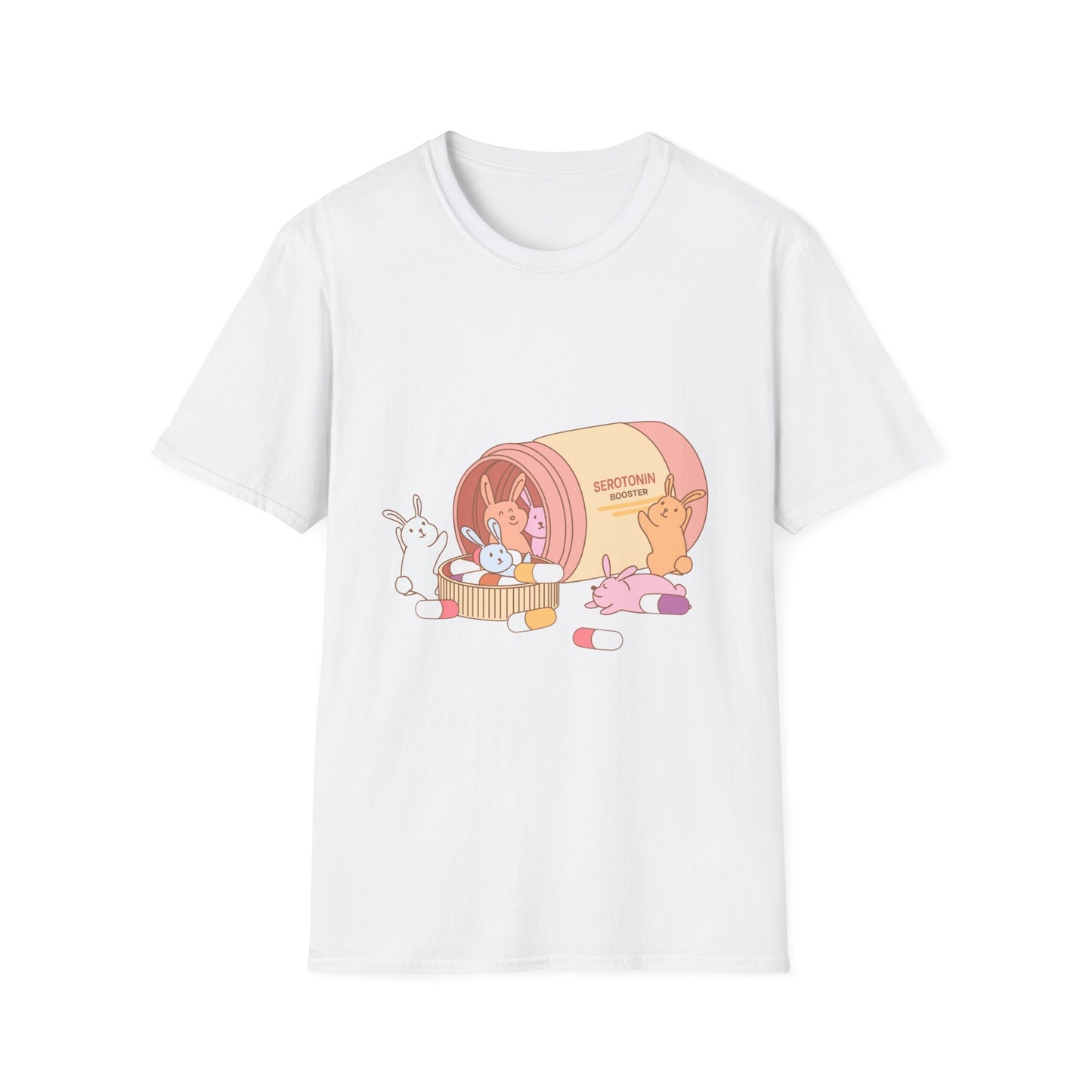 Serotonin Booster , Unisex Softstyle T-Shirt.