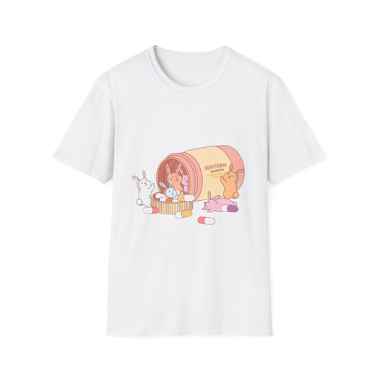Serotonin Booster , Unisex Softstyle T-Shirt.