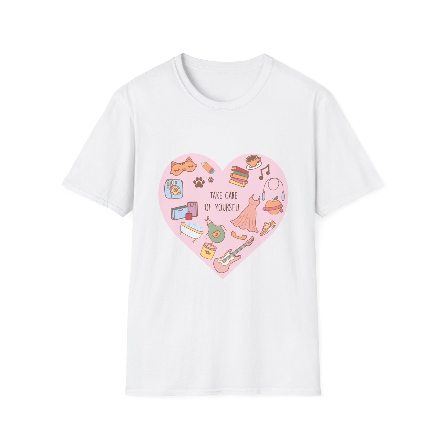 Take Care of Yourself , Unisex Softstyle T-Shirt.